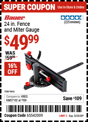 Harbor Freight Coupons, HF Coupons, 20% off - 70692