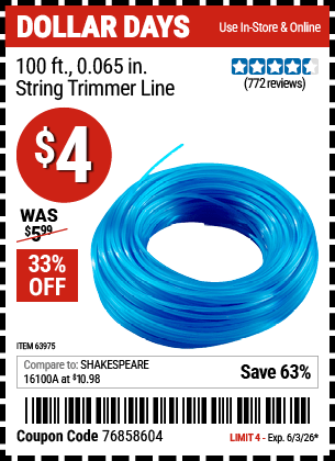 Harbor Freight Coupons, HF Coupons, 20% off - 0.065