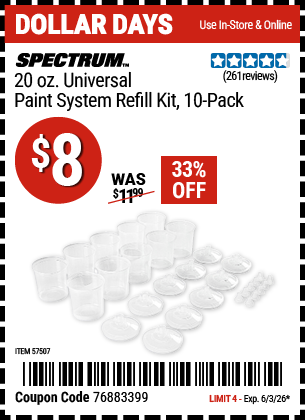 Harbor Freight Coupons, HF Coupons, 20% off - 57507