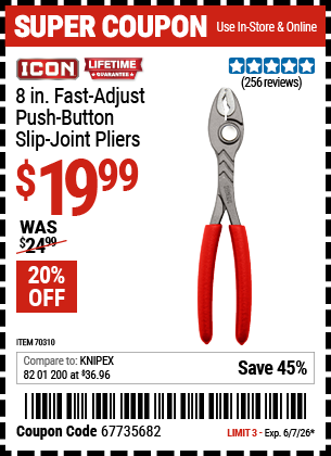 Harbor Freight Coupons, HF Coupons, 20% off - 70310