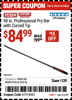 Harbor Freight Coupons, HF Coupons, 20% off - 59143
