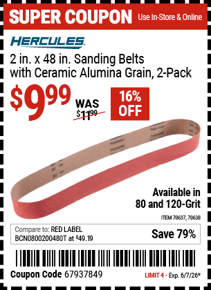 Harbor Freight Coupons, HF Coupons, 20% off - 70637