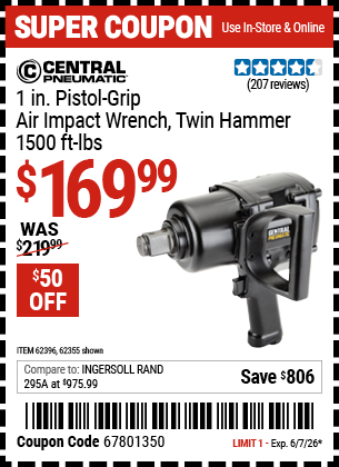 Harbor Freight Coupons, HF Coupons, 20% off - 1