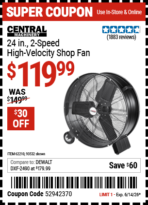 Harbor Freight Coupons, HF Coupons, 20% off - 24