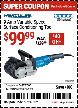 Harbor Freight Coupons, HF Coupons, 20% off - 70979