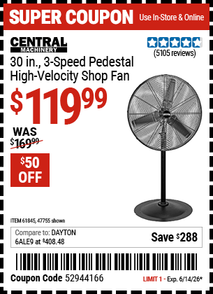 Harbor Freight Coupons, HF Coupons, 20% off - 30