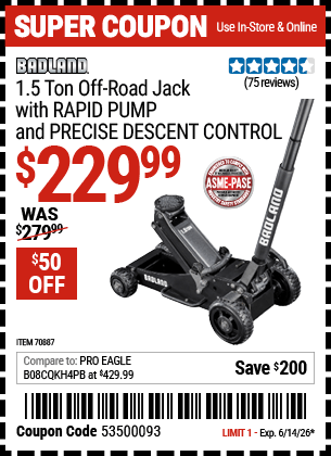 Harbor Freight Coupons, HF Coupons, 20% off - 70887