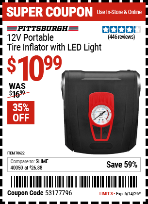 Harbor Freight Coupons, HF Coupons, 20% off - 70622