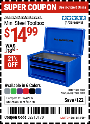 Harbor Freight Coupons, HF Coupons, 20% off - 72426