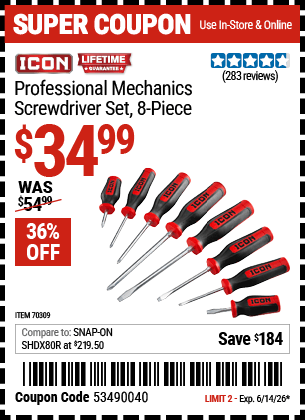 Harbor Freight Coupons, HF Coupons, 20% off - 70309