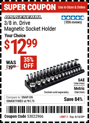 Harbor Freight Coupons, HF Coupons, 20% off - 59682