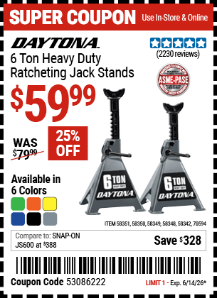 Harbor Freight Coupons, HF Coupons, 20% off - 70594