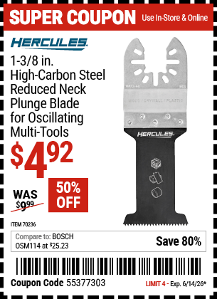 Harbor Freight Coupons, HF Coupons, 20% off - 70236