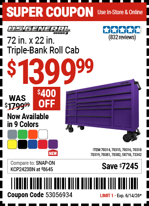 Harbor Freight Coupons, HF Coupons, 20% off - 70318