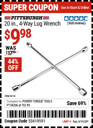 Harbor Freight Coupons, HF Coupons, 20% off - 20