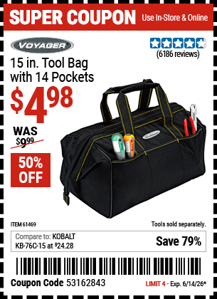 Harbor Freight Coupons, HF Coupons, 20% off - 15