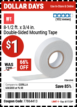 Harbor Freight Coupons, HF Coupons, 20% off - 63948