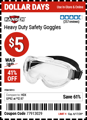 Harbor Freight Coupons, HF Coupons, 20% off - 58913