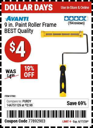 Harbor Freight Coupons, HF Coupons, 20% off - 57502