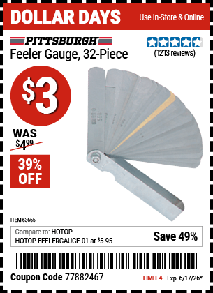 Harbor Freight Coupons, HF Coupons, 20% off - 63665