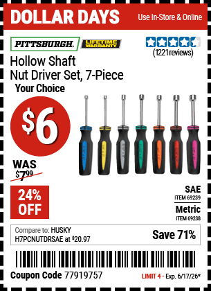 Harbor Freight Coupons, HF Coupons, 20% off - 