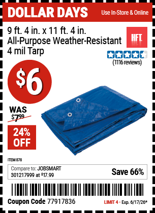 Harbor Freight Coupons, HF Coupons, 20% off - 1/8