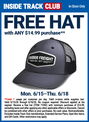 Harbor Freight Coupons, HF Coupons, 20% off - 