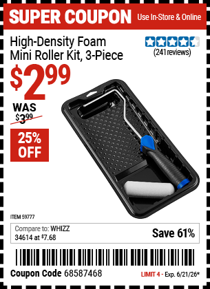 Harbor Freight Coupons, HF Coupons, 20% off - 59777