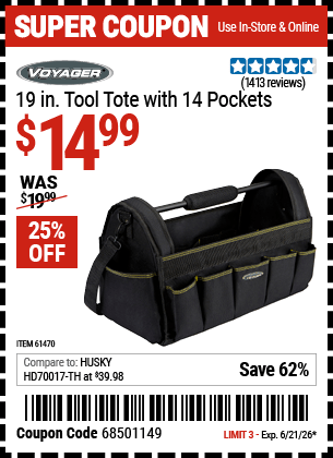 Harbor Freight Coupons, HF Coupons, 20% off - 12
