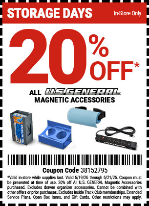 Harbor Freight Coupons, HF Coupons, 20% off - 