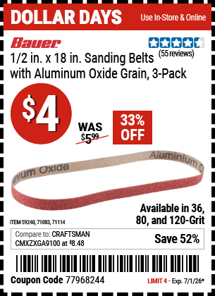 Harbor Freight Coupons, HF Coupons, 20% off - 59240