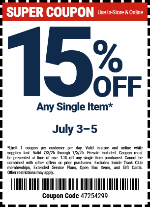 Harbor Freight Coupons, HF Coupons, 20% off - 