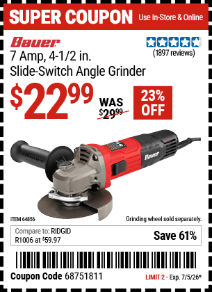 Harbor Freight Coupons, HF Coupons, 20% off - 