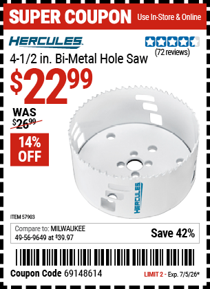 Harbor Freight Coupons, HF Coupons, 20% off - 