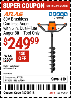 Harbor Freight Coupons, HF Coupons, 20% off - 58272