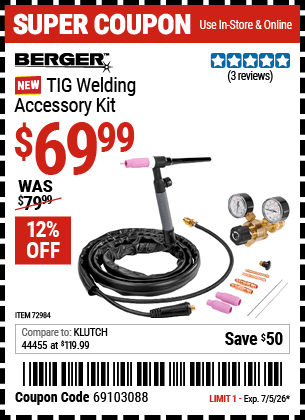 Harbor Freight Coupons, HF Coupons, 20% off - 72984