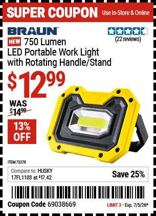 Harbor Freight Coupons, HF Coupons, 20% off - 73278