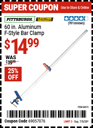 Harbor Freight Coupons, HF Coupons, 20% off - 60