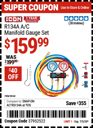 Harbor Freight Coupons, HF Coupons, 20% off - 58160