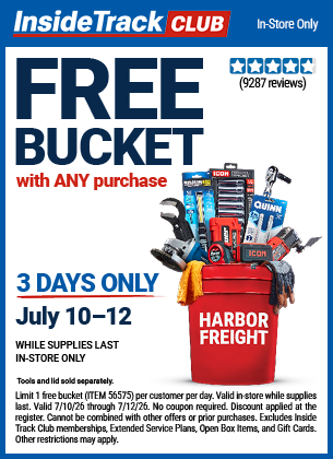 Harbor Freight Coupons, HF Coupons, 20% off - 