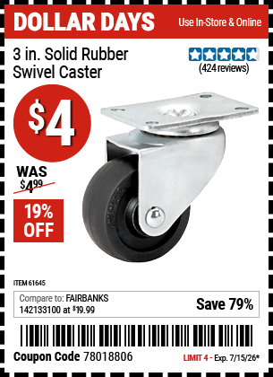 Harbor Freight Coupons, HF Coupons, 20% off - 61645