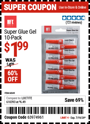 Harbor Freight Coupons, HF Coupons, 20% off - 68349