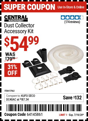 Harbor Freight Coupons, HF Coupons, 20% off - 57562