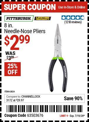 Harbor Freight Coupons, HF Coupons, 20% off - 63824