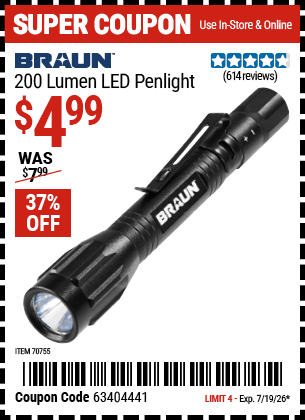 Harbor Freight Coupons, HF Coupons, 20% off - 70755