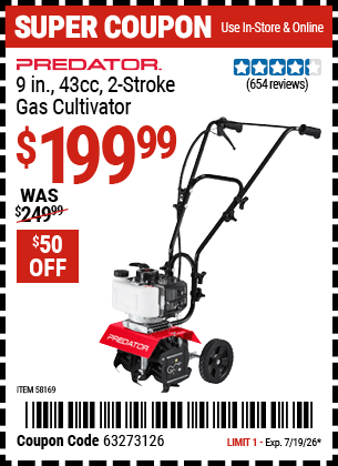 Harbor Freight Coupons, HF Coupons, 20% off - 58169