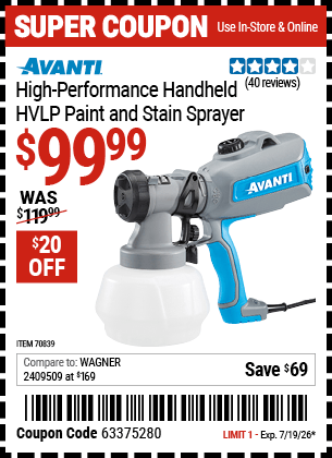 Harbor Freight Coupons, HF Coupons, 20% off - 70839