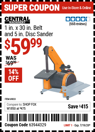Harbor Freight Coupons, HF Coupons, 20% off - 1