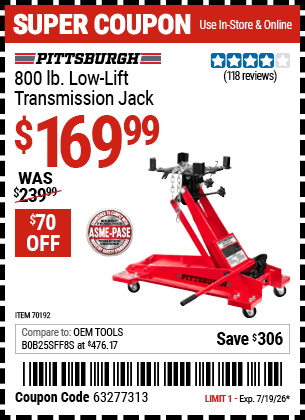 Harbor Freight Coupons, HF Coupons, 20% off - 70192