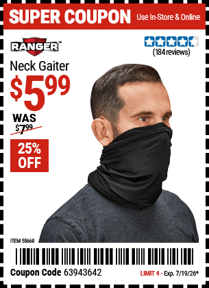 Harbor Freight Coupons, HF Coupons, 20% off - 58668